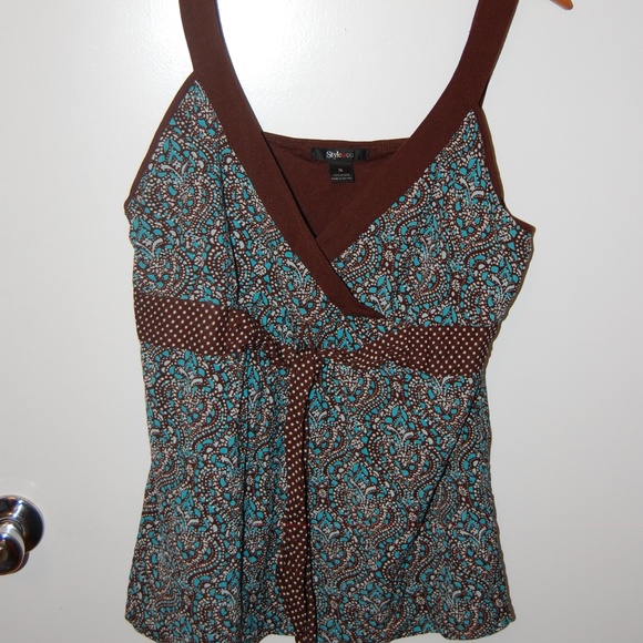 Style&Co XL Sleeveless Top - Picture 1 of 4